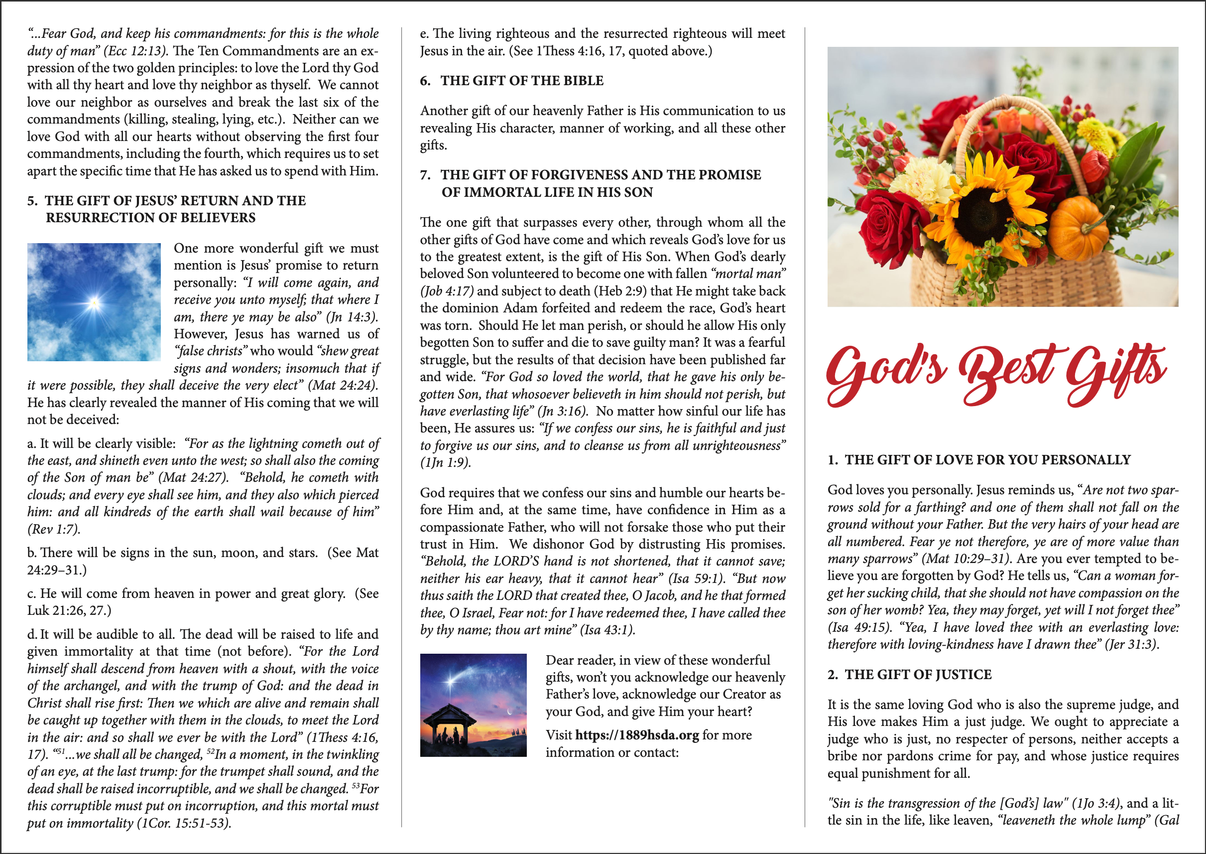 God's Best Gifts