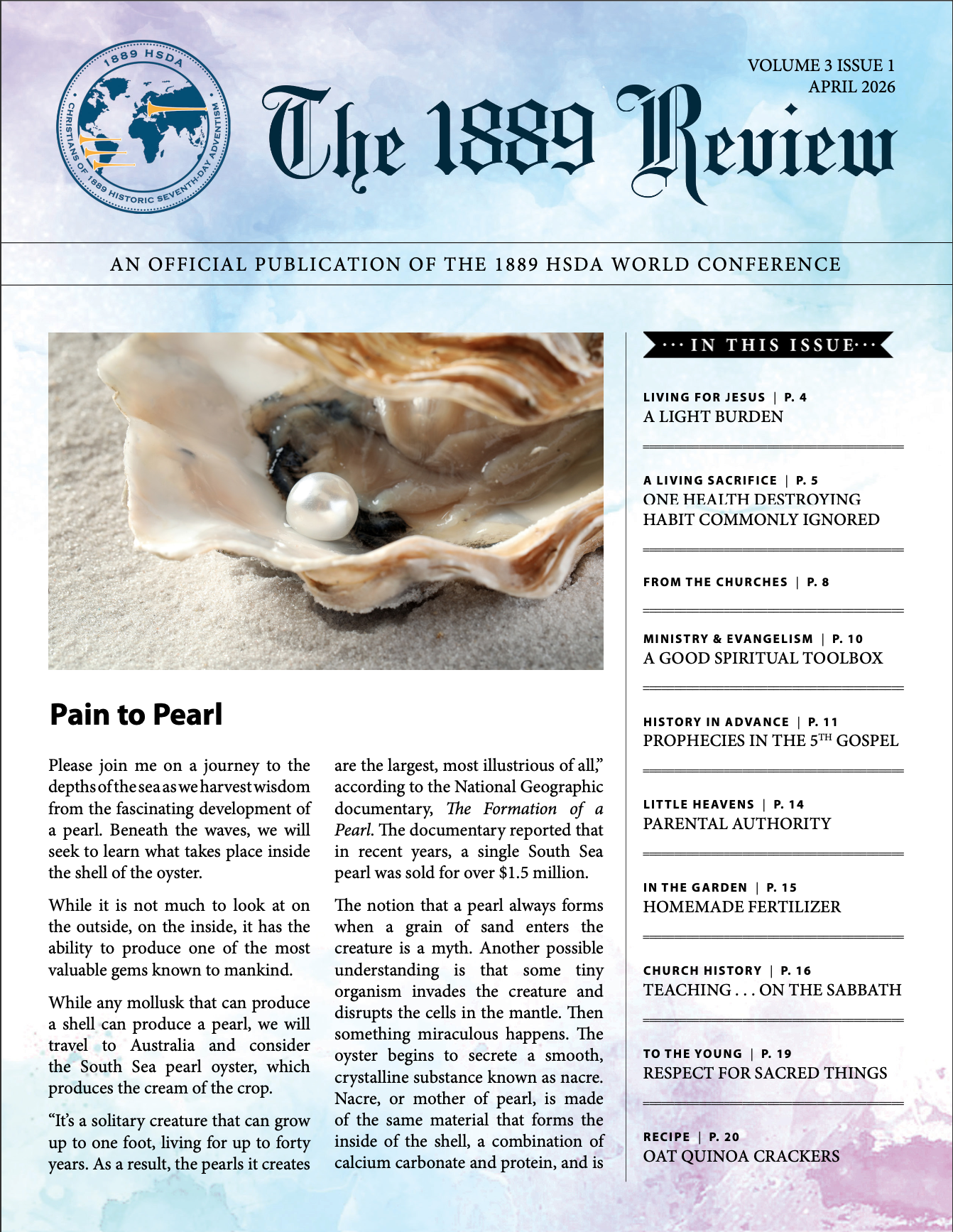 The 1889 Review (April 2026)